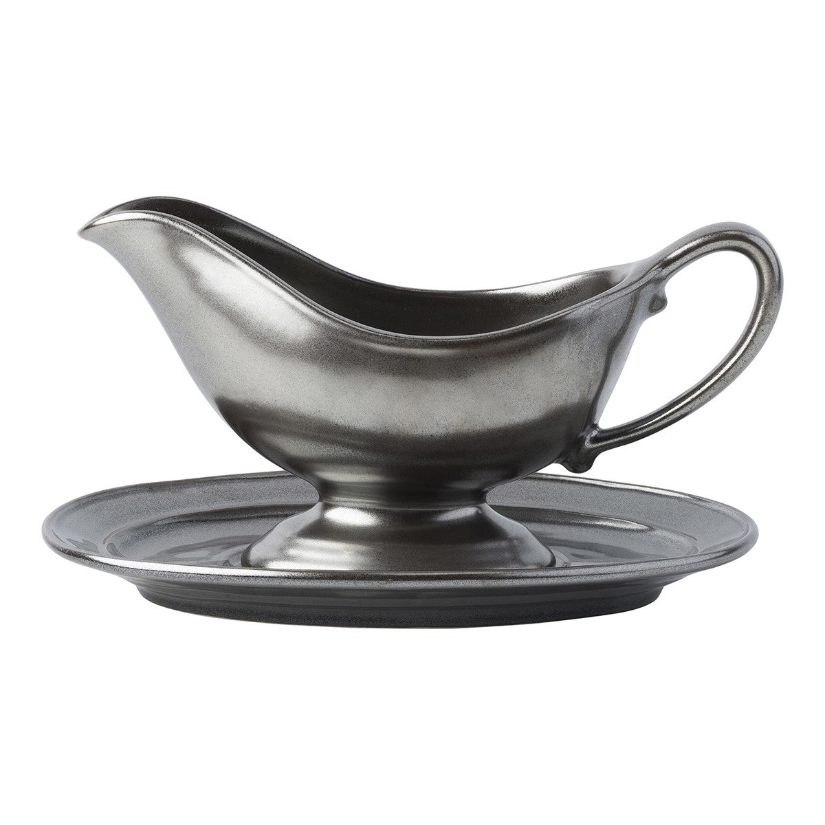 Juliska Pewter Sauce Boat