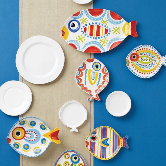 VIETRI Lastra Canape, White