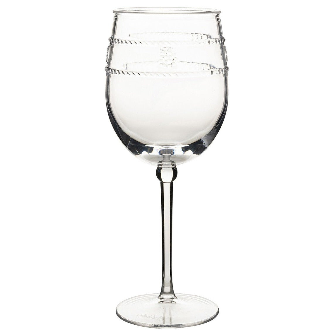 Juliska Isabella Acrylic Wine Glass