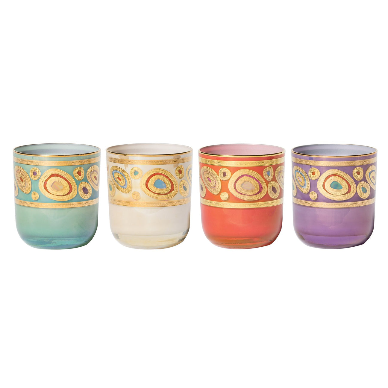 VIETRI Regalia Old Fashioned Glasses